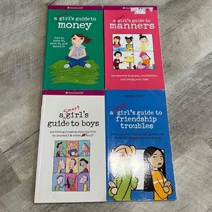 American Girl book set of “smart girl’s guide”